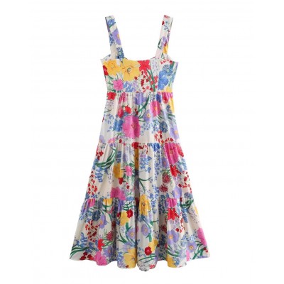 Яскравий сарафан міді 111510 Яскравий сарафан міді 111510