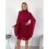 Сукня плісе бордова 111616 Сукня плісе бордова 111616