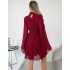 Сукня плісе бордова 111616 Сукня плісе бордова 111616