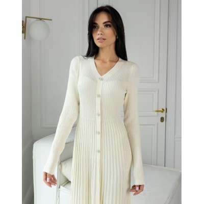 Сукня з гудзиками біла 111603 Сукня з гудзиками біла 111603