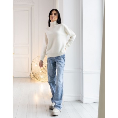 Вовняний светр білий 111613 Вовняний светр білий 111613