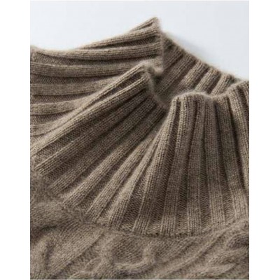 Вязаний светр коричневий 111629 Вязаний светр коричневий 111629