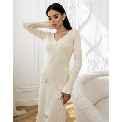 Трикотажна сукня з трояндами 111570 Трикотажна сукня з трояндами 111570