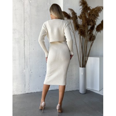 Теплый костюм с сарафаном 111600 Теплый костюм с сарафаном 111600