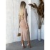 Асиметрична сукня бежева 111598 Асиметрична сукня бежева 111598