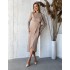 Асиметрична сукня бежева 111598 Асиметрична сукня бежева 111598