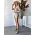 Сукня міні бежева 111597 Сукня міні бежева 111597