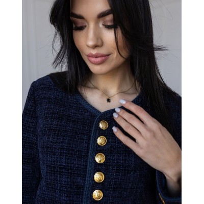 Велюровий костюм синій 111633 Велюровий костюм синій 111633